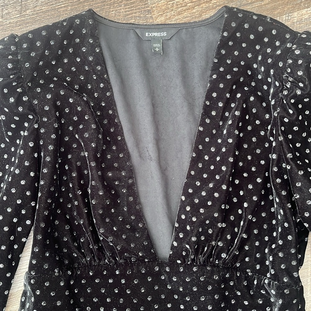 Express Velvet Top - Picture 2 of 7